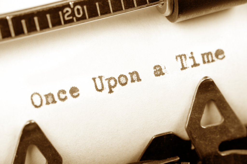 writing once upon a time image